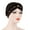 Black, variant on Cheers.US African Women Turban Cap Beaded Headscarf Beanie Twisted Braid Wrap Hat Faux Pearl Headwrap