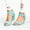 Sky Blue, variant on Wedge Sandals for Women Wide,2023 Fashion Wedge Ankle Buckle Sandals Summer Beach Sandals Open Toe Espadrille Platform
