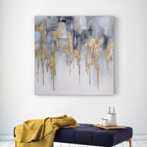 Empire Art Direct Golden Lighting 1 Textured Metallic Hand Painted Wall Art by Martin Edwards