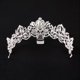 thumbnail image 3 of unbranded Tiara De Rhinestones En Plata Para Eventos Especiales Y Bodas, 3 of 8