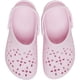 thumbnail image 4 of Zuecos Crocs Classic para niños, color rosa, con estampado floral, tamaño Big Kid, 4 m, 4 of 7