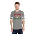 thumbnail image 1 of Unisex Christmas Wrapper Football Fine Jersey T-Shirt, 1 of 5