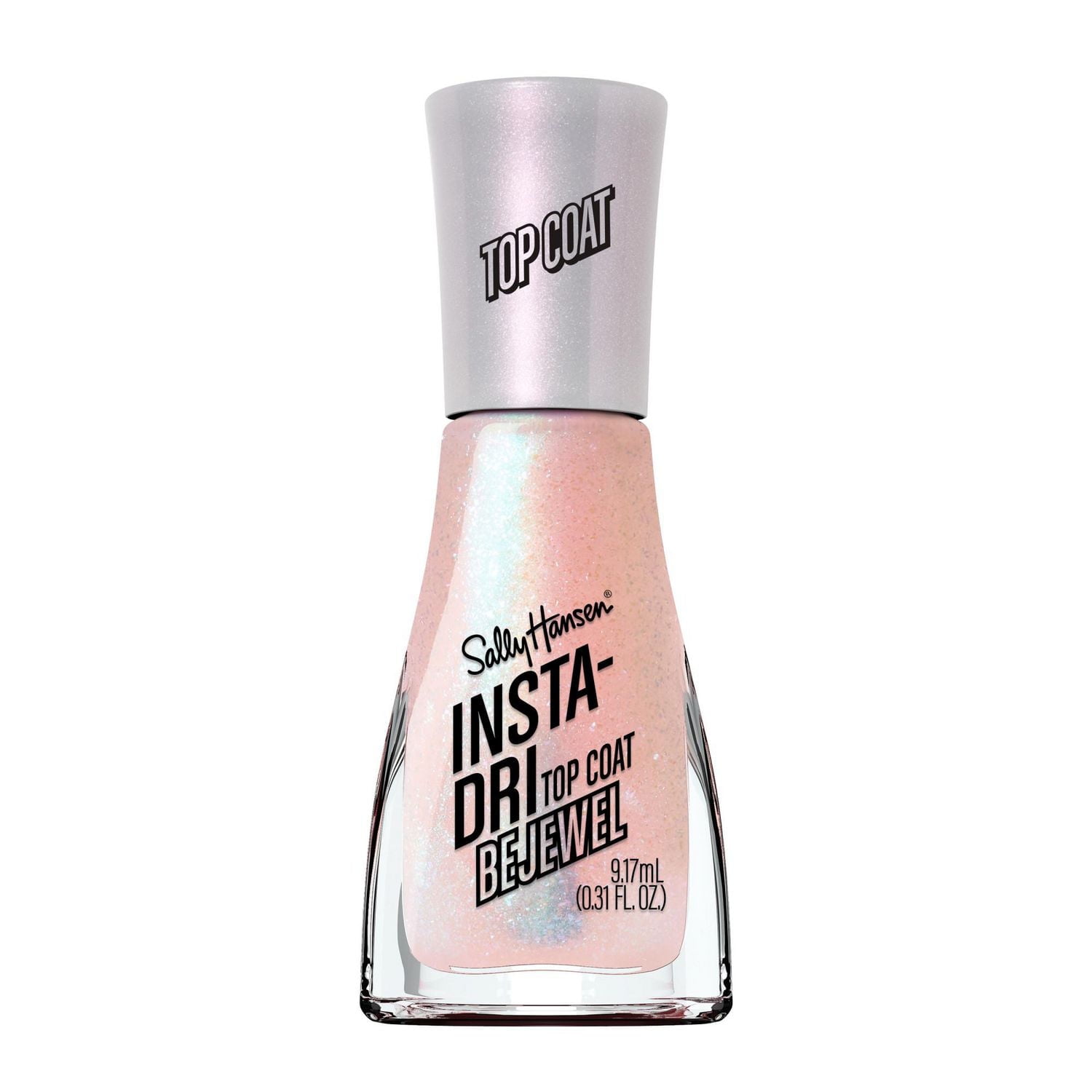 Insta-Dri® Nail Polish, 3-in-1 formula with built-in base and top coat. 1 Stroke, 1 Coat Done. Dries in 60 seconds