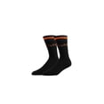 thumbnail image 3 of Halloween Socks, Spooky Crew Socks, Pumpkin Socks, Fall Themed Socks, Cute Halloween Gifts, Autumn Novelty Socks, Unisex Holiday Socks, Orange Black Patterned Socks, 3 of 7