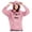 Pink, variant on Cat Ear Hoodie Women Long Sleeve Fall Winter Pullover Tops with Pockets Drawstring Hooded Sweatshirt