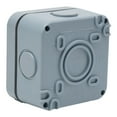 thumbnail image 6 of 1 Gang Waterproof Ip66 Outdoor Garden Weatherproof Single Light Switch Gray, 6 of 9