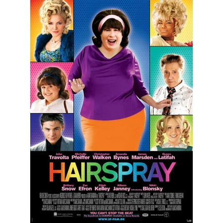 Hairspray (2007) 11x17 Movie Poster - Walmart.com