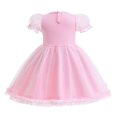 thumbnail image 2 of Aolyty Baby Girls Princess Dress Pink 2T, 2 of 3