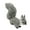 Grey, variant on Simulated Plush Squirrels Stuffed Plush Figure Artificial Fake Tree Ornamentation Lovely Accent for Home Display