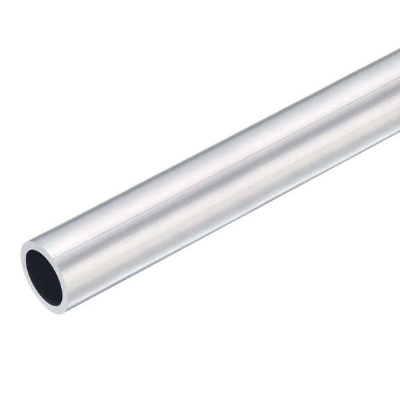 Uxcell 27mm OD 21mm Inner Dia 400mm Length 6063 Aluminum Tube for Industry DIY Project