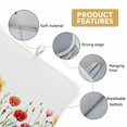 thumbnail image 6 of Dish Drying Mat for Kitchen Countertop, Colorful Wildflower Absorbent Dish Mat Reversible Quick Dry Non Slip Draining Mat Kitchen Drying Pad for Dishes, Utensils 16x18 Inch Watercolor Flower, 6 of 9