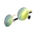 thumbnail image 2 of Gafas de sol Sonducket Marco de metal multifuncional Estilo novedoso de moda para hombre Mujer Dorado, 2 of 6