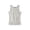 White, variant on Mens Tank Top Style Form Fitting Stretch Patchwork Fitness Crew Neck Sleeveless Vest Black M