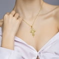 thumbnail image 4 of Fiudx Collar de Flores, Elegante Colgante de Aleación, Accesorio de Regalo para Las Fiestas, Elegante Combinación para Cualquier Atuendo, Perfecto para Amigos y Coleccionistas, Ideal para Fiestas o U, 4 of 4