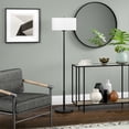 thumbnail image 2 of Henn&Hart 16" Brushed Brass Metal/Fabric Floor Lamp, 2 of 5
