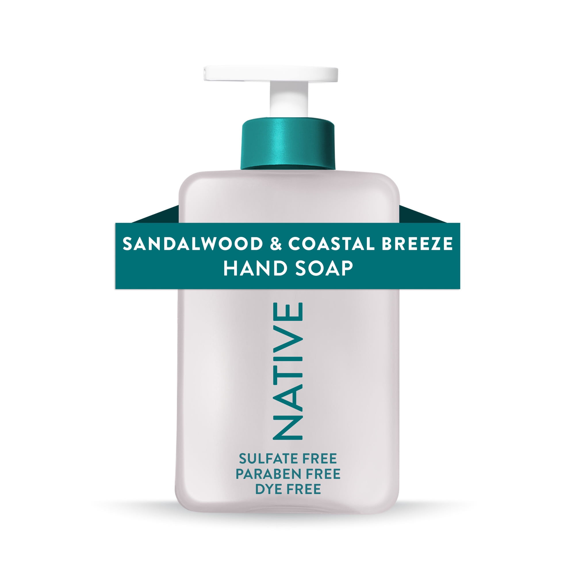 Native Liquid Hand Soap, Sandalwood & Coastal Breeze Scent, 13 fl oz