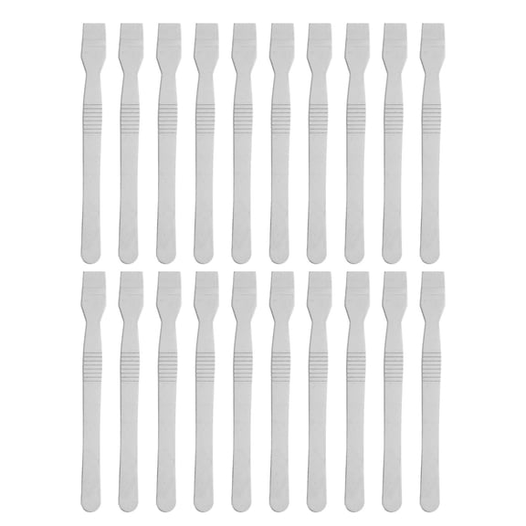TABLZONE 20PCS Stainless Steel Label Scrapers for Tablets and Smartphones, Multi-Use Scraper Tools