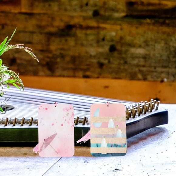 Pack of 2 Nail Foil Small Guzheng Zither Picks and Accessories Guzheng Nail Organiser Guzheng Nail Holder Pipa Pink