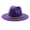 Purple, variant on ZHENHONG Cowboy Hats for Women Western Cowboy Hat For Women Classic Roll Up Buckle Belt Women Retro Wide Brim Cowboy Hat Sun Hats