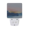 thumbnail image 5 of Yayeee LED Plug in Night Light for The Home with Auto Dusk to Dawn Light Sensors, 2 Pack, Abstract Painting, 5 of 6