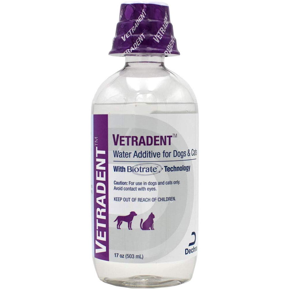 Dechra Vetradent Water Additive for Dogs and Cats 17 oz - Walmart.com - Walmart.com