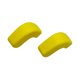 thumbnail image 3 of 2 cubiertas para gancho de remolque, accesorios decorativos para coche, fáciles de instalar, resistentes y protectoras, cubiertas para receptor de Amarillo, 3 of 8