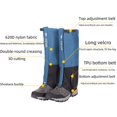 thumbnail image 4 of Conjunto de nieve para hombres y mujeres, para exteriores, montañismo, nieve, desierto, senderismo, a prueba de nieve y arena, funda para piernas, funda impermeable para esquí y pies, 4 of 4