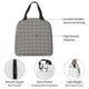 thumbnail image 4 of Balery Houndstooth Black And White Bolsa de Almuerzo Aislada – Caja de Almuerzo con Papel de Aluminio Grueso, Mantiene la Comida Fresca por 4 Horas, 4 of 8