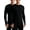 Black+Black, variant on COOPLUS Mens Thermal Underwear Two Tops