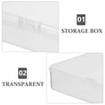 thumbnail image 3 of unbranded 6Ud Cajas Organizadoras Transparents De Plástico Para Joyería Con Tapa Para Almacenamiento Eficiente En Hogar, 3 of 8