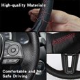 thumbnail image 4 of Suitable for Mitsubishi Custom Car Steering Wheel Braid Cover Genuine Leather 100% Fit Pajero 2008-2011 V73 2011 L200 Car Accessories-JC, 4 of 4