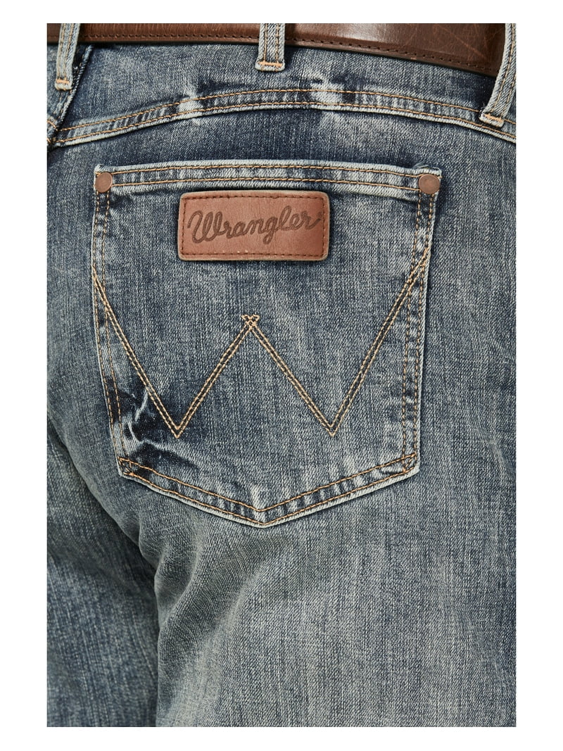 83ページ Wrangler Mens 77 Slim Boot Light Wash Jean - Walmart.com