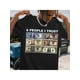 thumbnail image 1 of [Cotton T-Shirt] 100% Cotton Men's '6 People I Trust' Money Print T-Shirt | Vintage , Loose Fit Round Neck Short Sleeve Tee with Bold Graphic Design - Perfect for Casual Outdoor &, 1 of 6