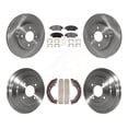 thumbnail image 1 of Transit Auto Front Rear Disc Brake Rotors Semi-Metallic Pads and Drum Kit for Car 2015-2020 Honda Fit K8F-103379, 1 of 11