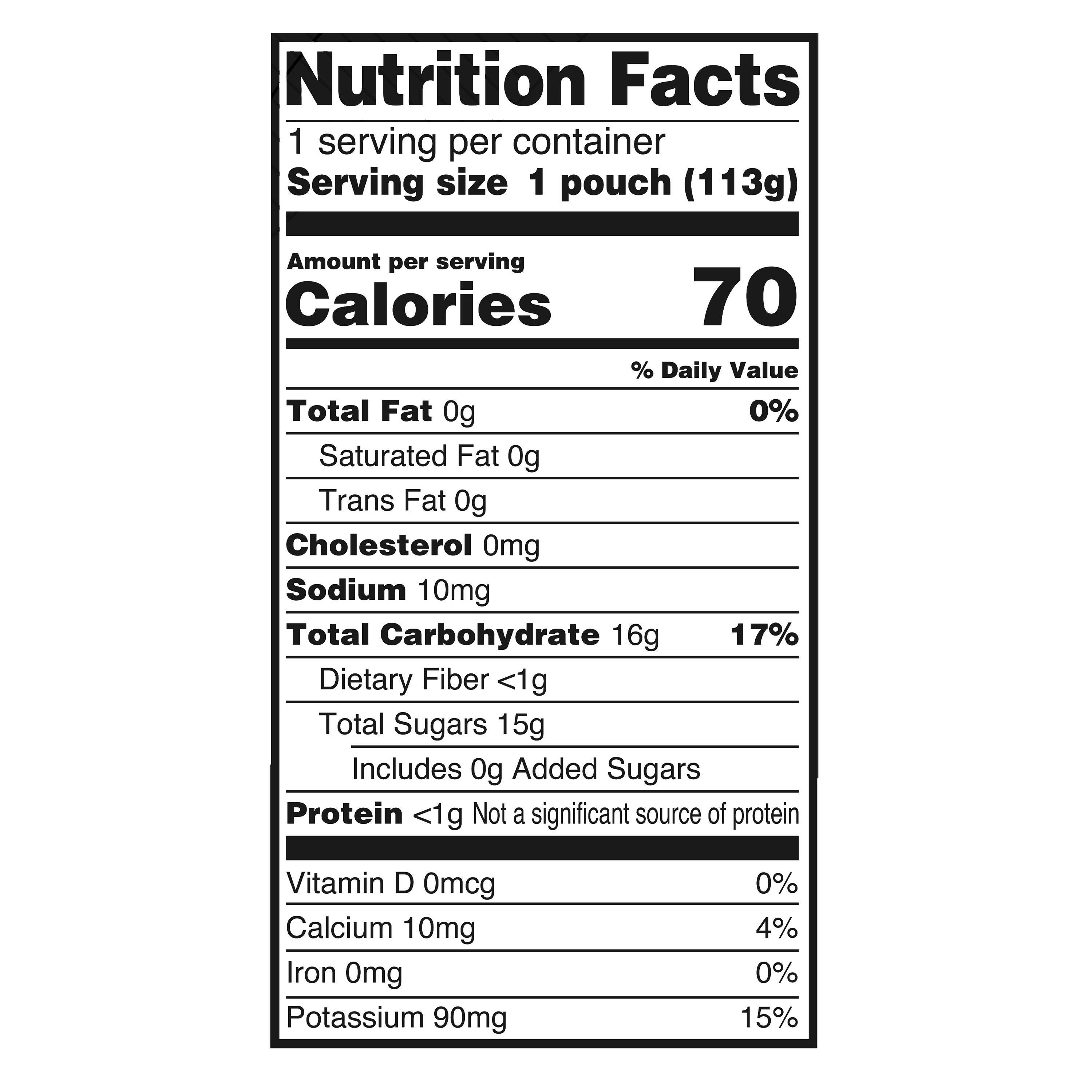 Comida para bebé Etapa 2 de Parent's Choice, Puré de manzana y batata, bolsa de 4 oz 5