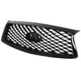 thumbnail image 1 of Front Bumper Radiator, Front Bumper Grille For Eau Rouge Style Gloss Black Long Service Life  For Replacement For  Q50 201 For Automobile Modification, 1 of 8