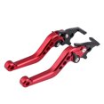 thumbnail image 2 of Rdeghly 1Pair Motorcycle Scooter CNC Aluminum Modification Double Disc Brake Lever, 2 of 8