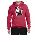 thumbnail image 2 of If It's Not a Border Collie It's Just a Dog Gift | Mens Dog Lover Hooded Sweatshirt Graphic Hoodie, Vintage Heather Red, 3XL, 2 of 3