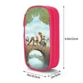 thumbnail image 4 of Winnie The Pooh Pencil Case, Large Capacity Pencil Pouch, Aesthetic Zipper Pencil Box for Office Supplies, 4 of 7
