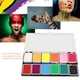 thumbnail image 4 of Pinta Facial Fácil de Limpiar de 12 Colores Combinacia Combinante Pinta de Pinta Ingredientes SEguros CUERMO DE CUMPLEARES INFANTIL MAQUILARE HALLOWEEN PARA EVENTOS, 4 of 7