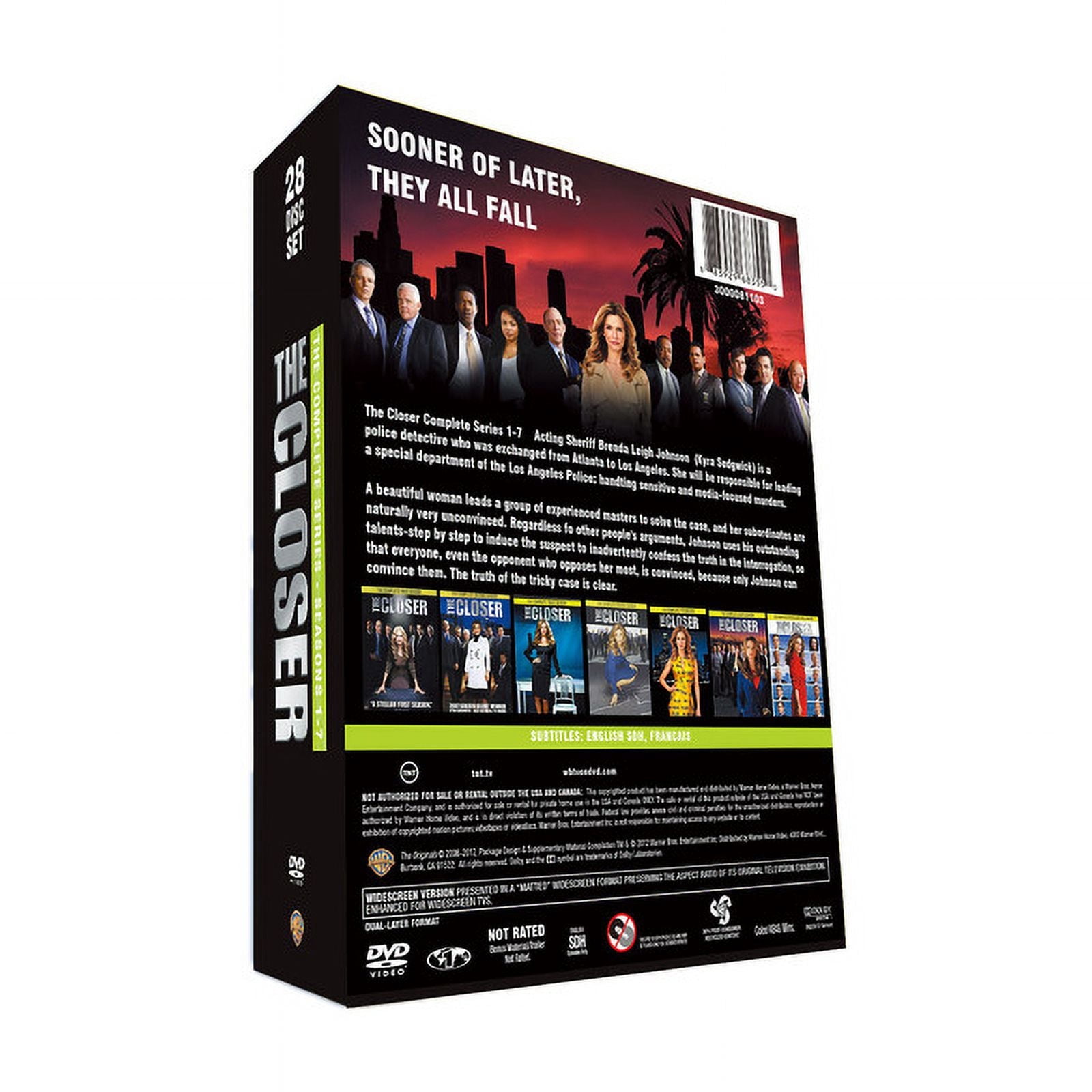 The Closer Complete Series Seasons 1-7 (DVD), Drama - Walmart.com