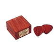 thumbnail image 2 of OULII Guitar Pick Holders Dark Red 4.05x2CM 1 Set For Travel And Performance, 2 of 4