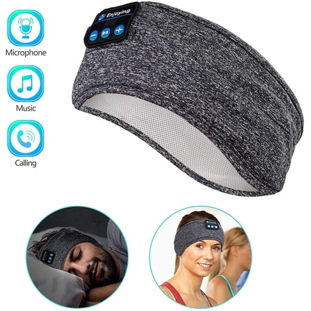 Sleep Headphones Wireless, Perytong Bluetooth Sports Headband Headphones with Ultra-Thin HD Stereo Speakers Perfect for Sleeping,Workout,Jogging,Yoga,Insomnia, Air Travel, Meditation