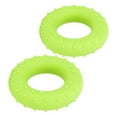 thumbnail image 1 of Hand Grip Exerciser Ring, 30lb Green 2pcs Solid Silicone O Shape Muscle Training Hand Exerciser Ring  For Home Play, 1 of 8