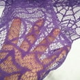 thumbnail image 3 of JeashCHAT Halloween Table Runner Spider Web Lace Tablecloth Halloween Table Decor for Parties & Gatherings, 13 x 72 Inch, Purple, 3 of 6