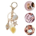 thumbnail image 3 of Unique Bargains Fashion Glow-In-The-Dark Conch Handbag Charm Yellow 1 Pc, 3 of 5