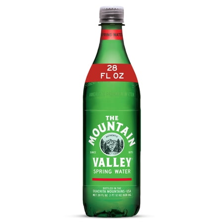 Mountain Valley Spring Water, 28 fl oz, Single Plastic Bottle