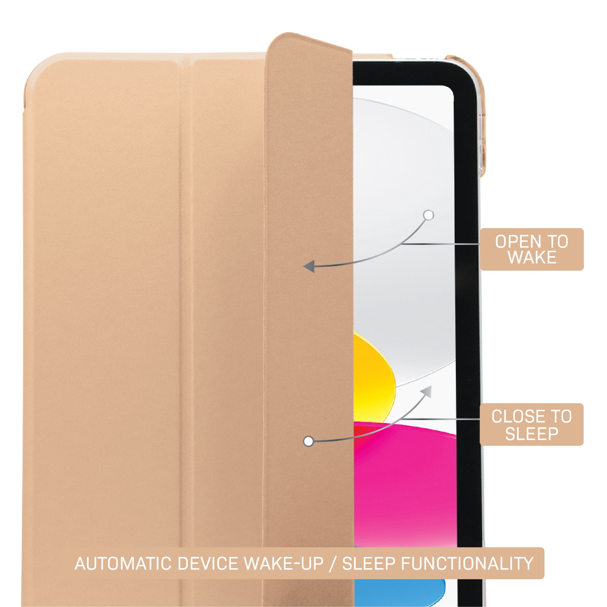 Body Glove Tablet Folio Case for iPad (A16) / iPad (10th generation) - Sand