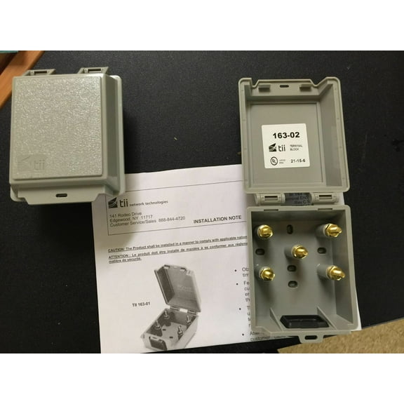 NEW TII Network Technologies 163 WIRE TERMINAL ENCOLSURE (Qty 4)