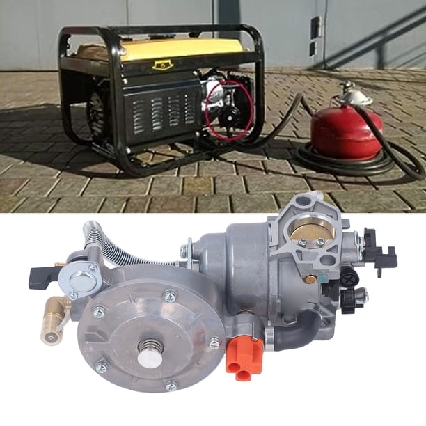 Carburador De Combustible Dual, Carburador De Generador De Gasolina De Mantenimiento Conveniente De 5-7KW 2.8KPa Para Motor De Bomba De Agua
